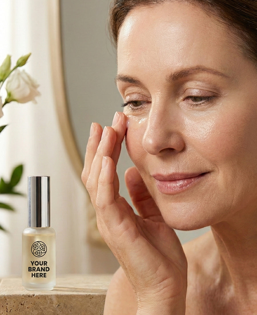 Crema para los ojos antienvejecimiento con polvo de esmeralda - 30 ml.