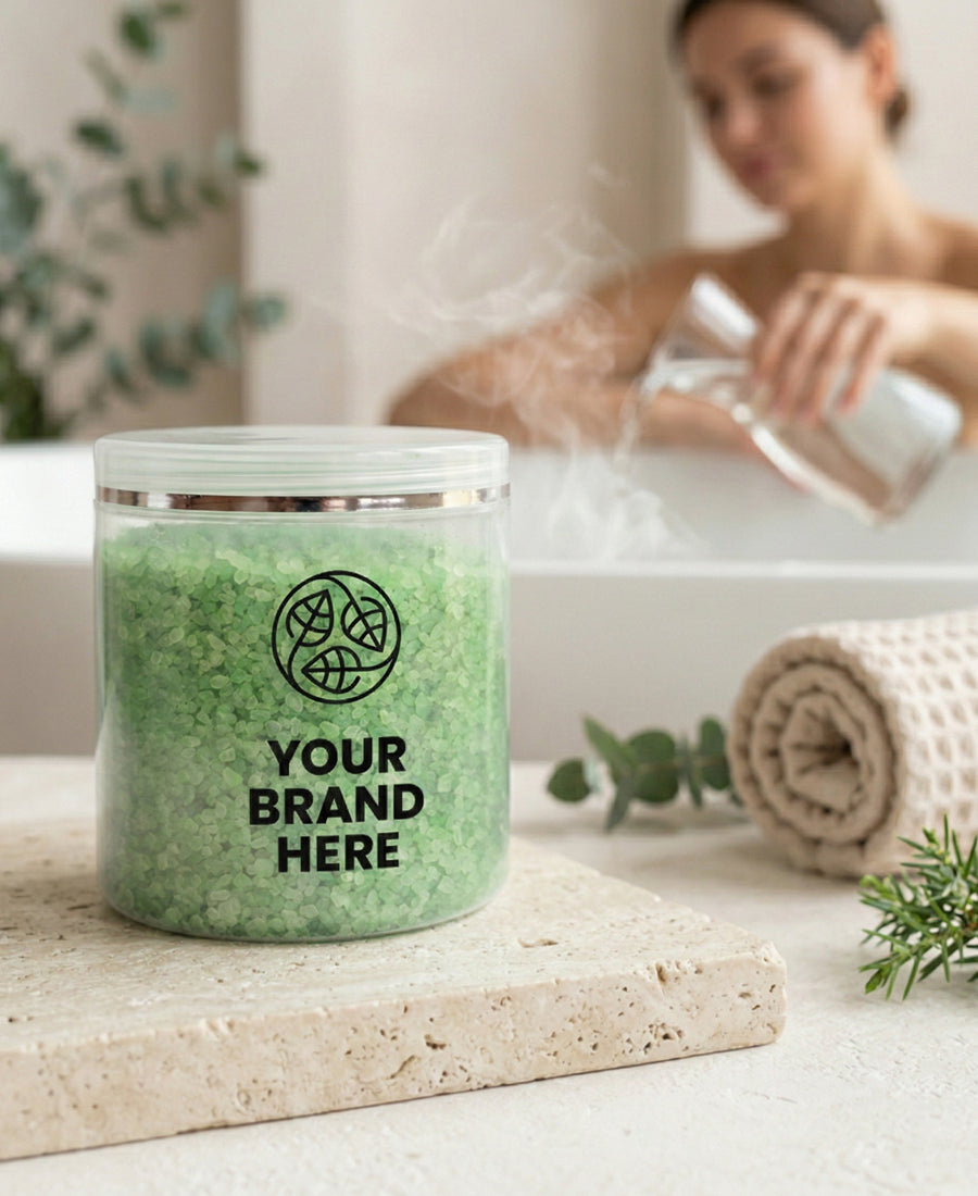 Sels pour pédicure au genévrier - 500 ml.