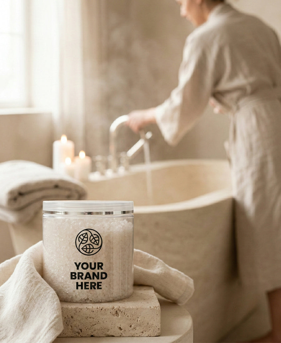 Sels de bain parfumés Perle et musc - 500 g.