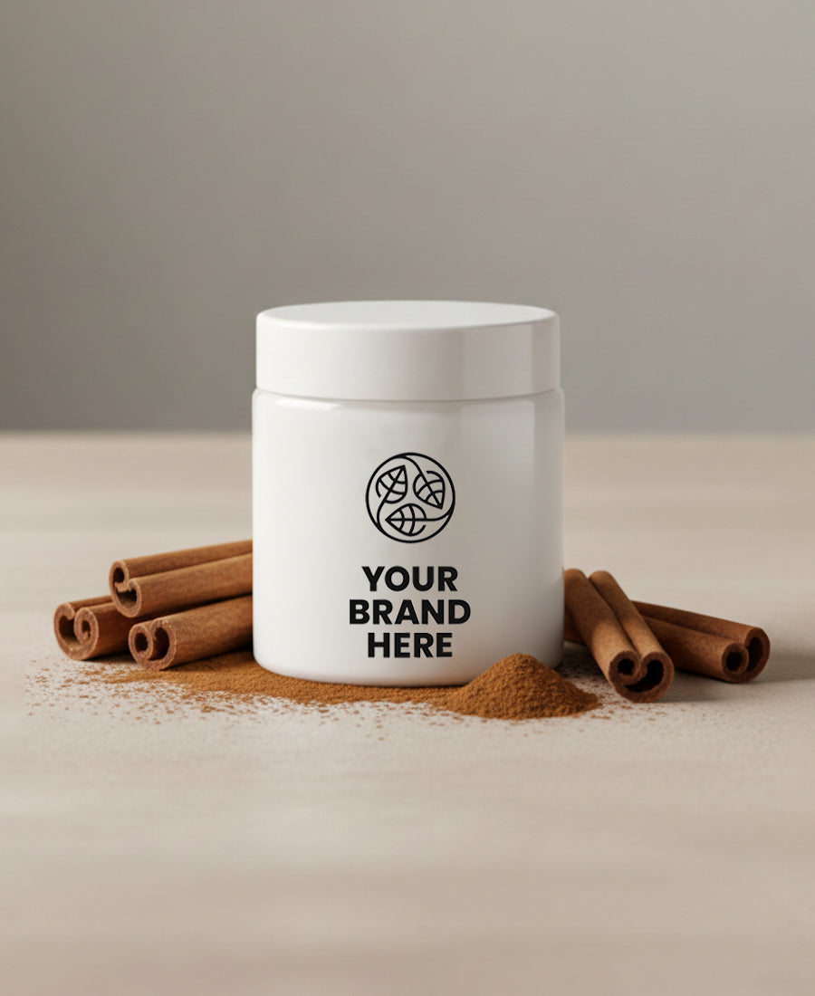 Šildantis ir stangrinantis kūno kremas su cinamonu – 200 ml.