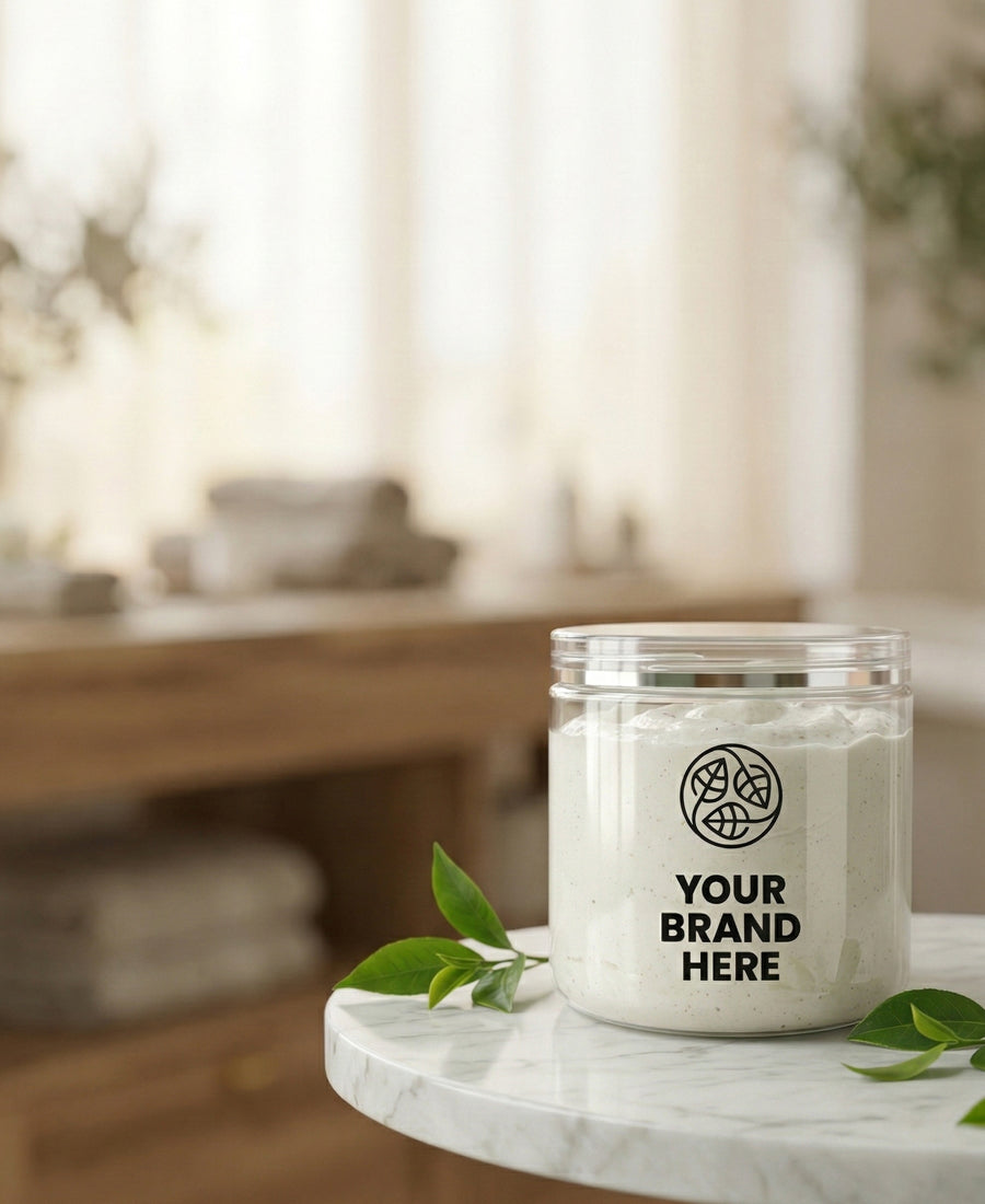 Maschera all’argilla per centro benessere disintossicante al tè verde - 500 ml.