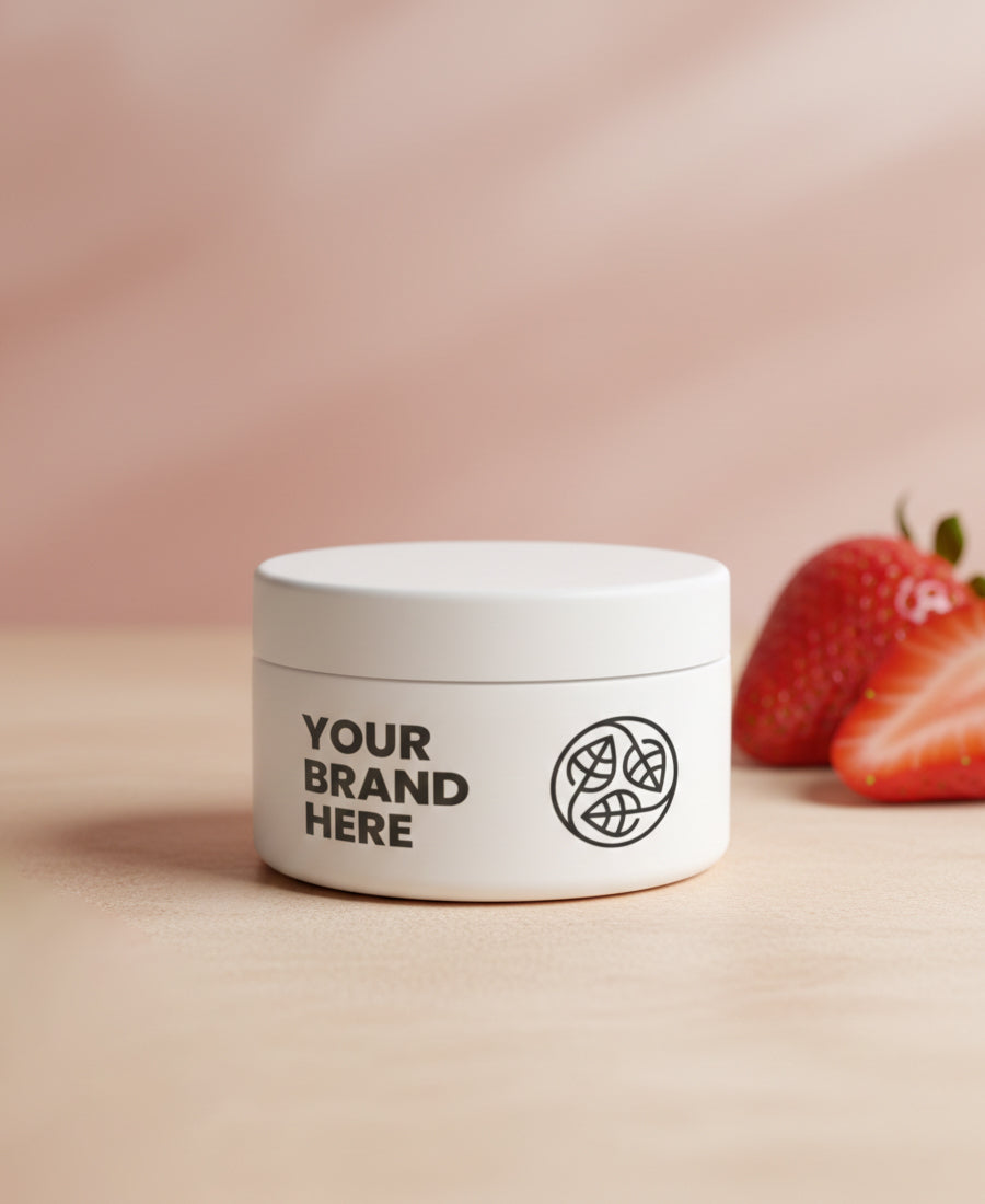 Kroppsskrubb Jordbær - 250 ml.