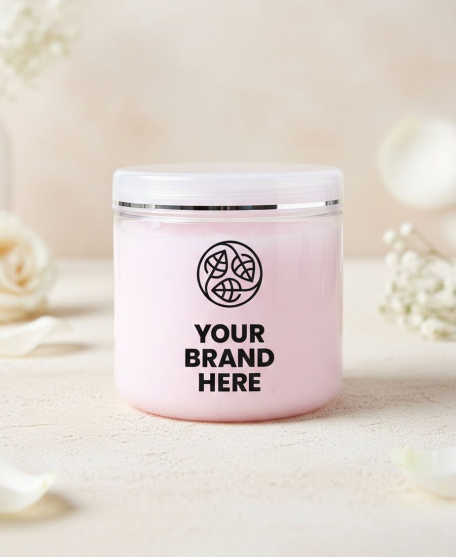 Exfoliante de balneario con gránulos de rosa blanca - 500 ml.