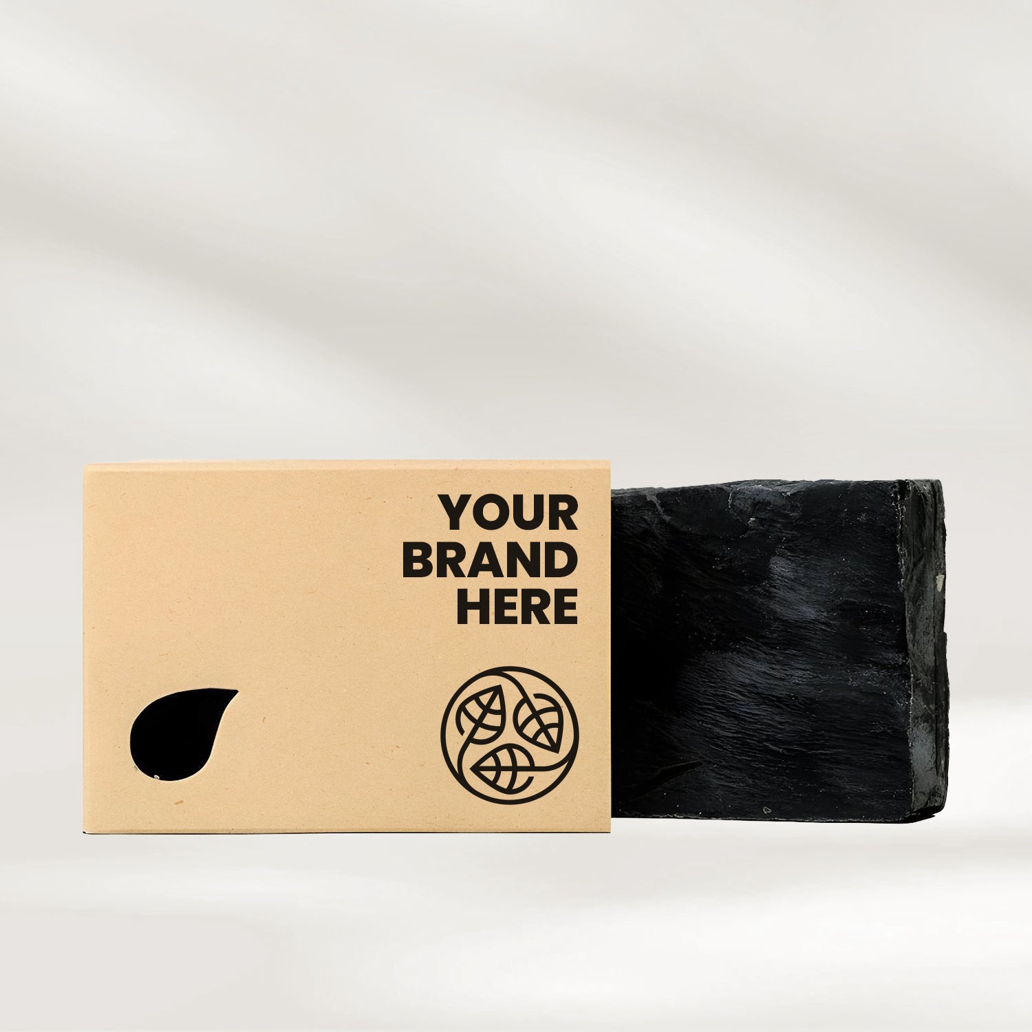 Charcoal Soap Bar – 110 g. - Private Label Skin Care & Cosmetics - Made By Nature Labs