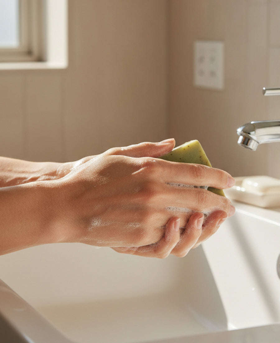 Σαπούνι με Κουρκουμά & Λεμονόχορτο – 110 γ.