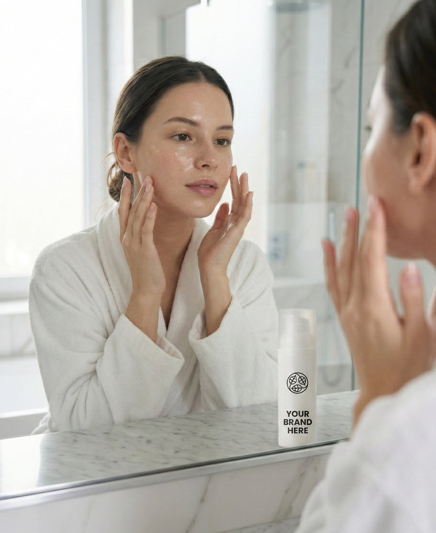 Nuorentava kasvoseerumi safiirijauheella - 30 ml.