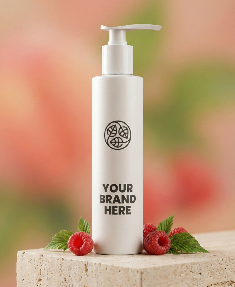 Feuchtigkeitsspendende Körperlotion Himbeere - 250 ml.