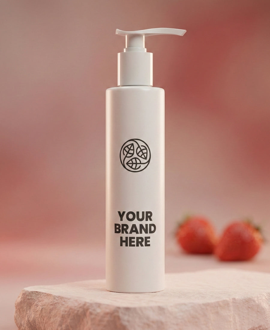 Feuchtigkeitsspendende Körperlotion Erdbeere - 250 ml.