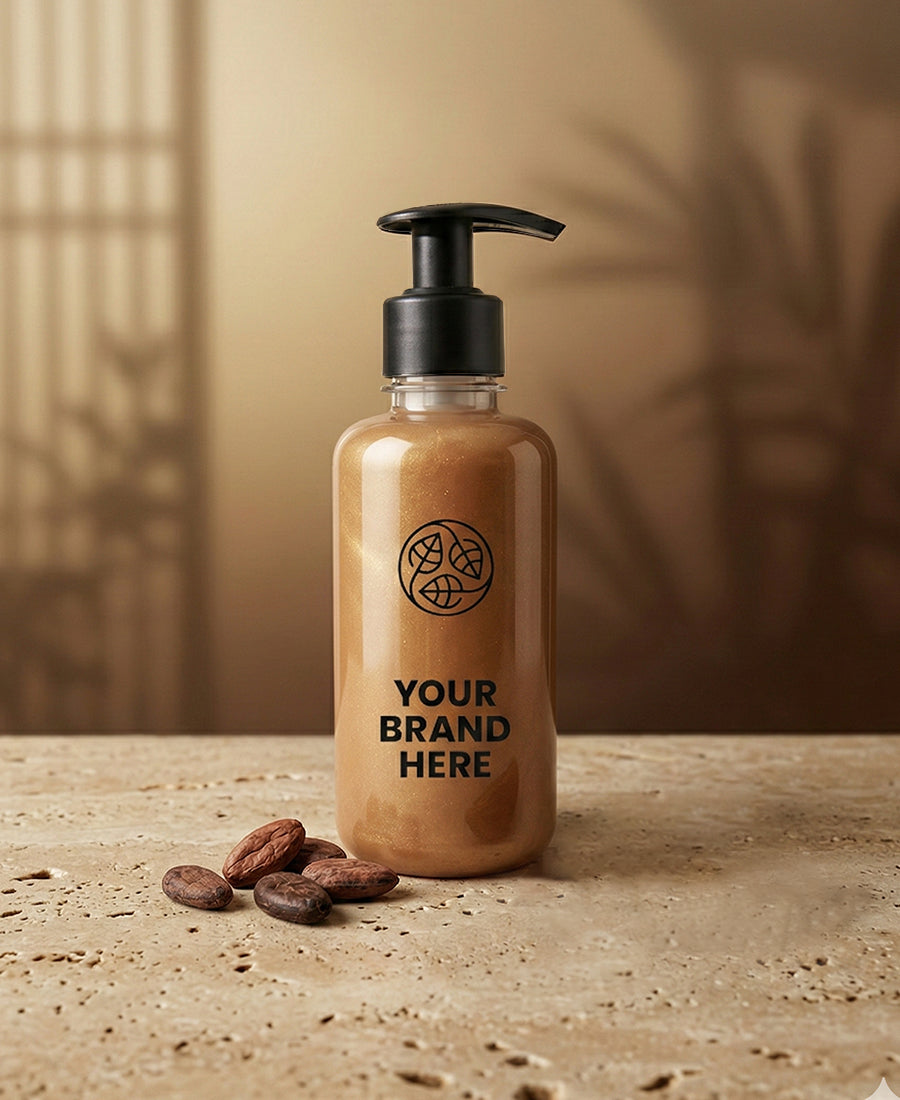 لوشن الجسم سكين جلو بالذهب والكاكاو - 250 مل.