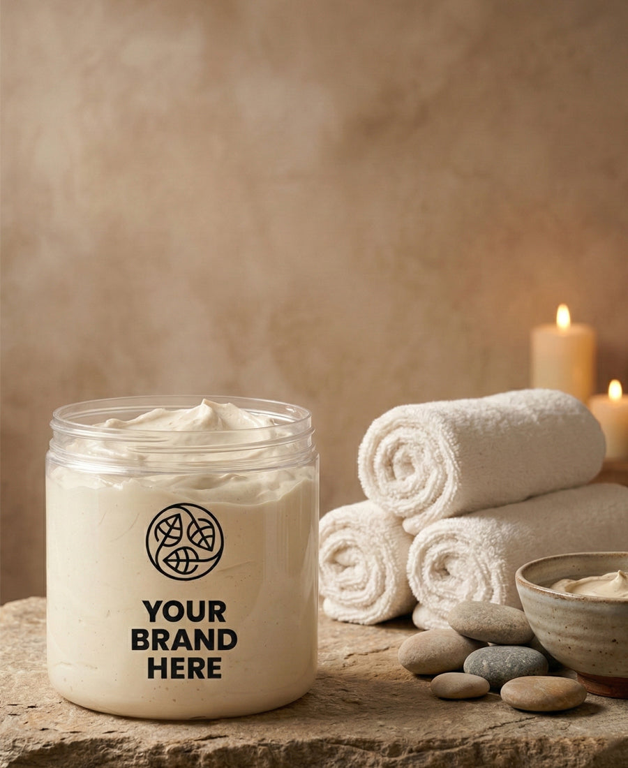 Private Label Detox SPA Clay Mask White Rose - 500 ml. | Made By