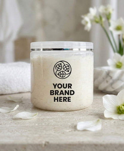 Masque d’argile détox pour station thermale, fleurs de neige - 500 ml.