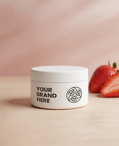 Kroppsskrubb Jordbær - 250 ml.