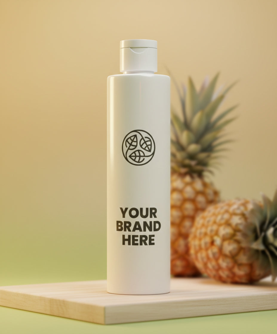 Atgaivinantis kūno prausiklis ananasų - 250 ml.