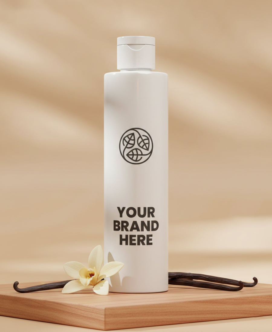 Atgaivinantis kūno prausiklis vanilės - 250 ml.