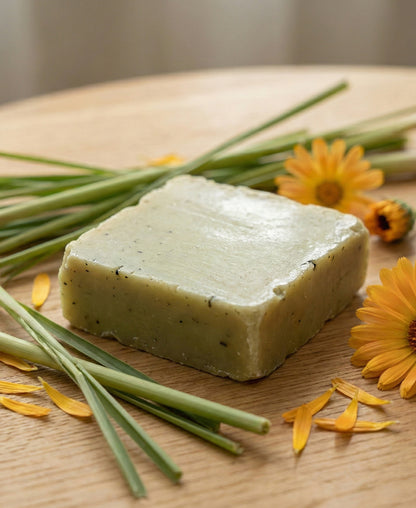 Botanic Lemongrass Shampoo Bar – 85 g.