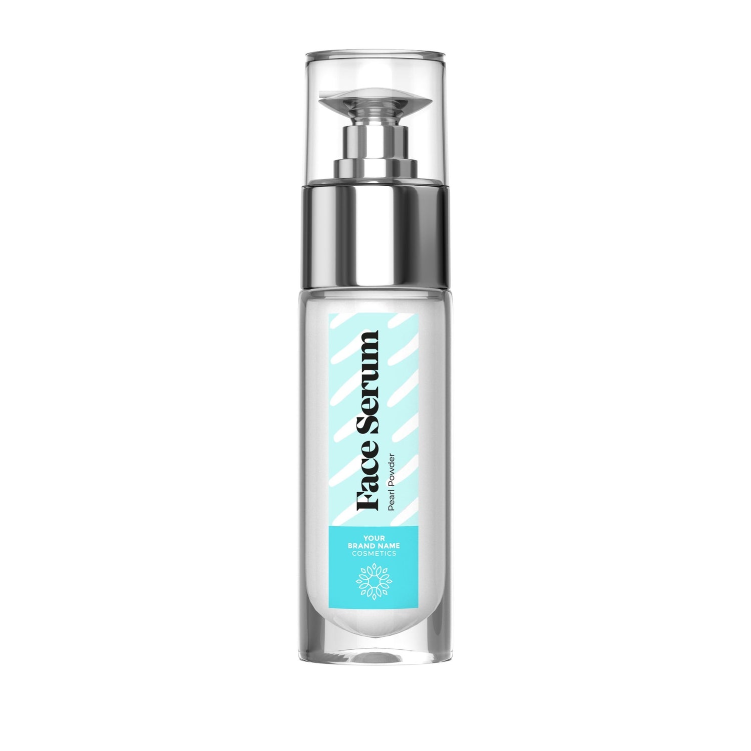 Brightening Face Serum with Pearl Powder  - 30 ml. - Made By Nature Labs - Private Label Natural Skin Care &amp; Cosmetics 