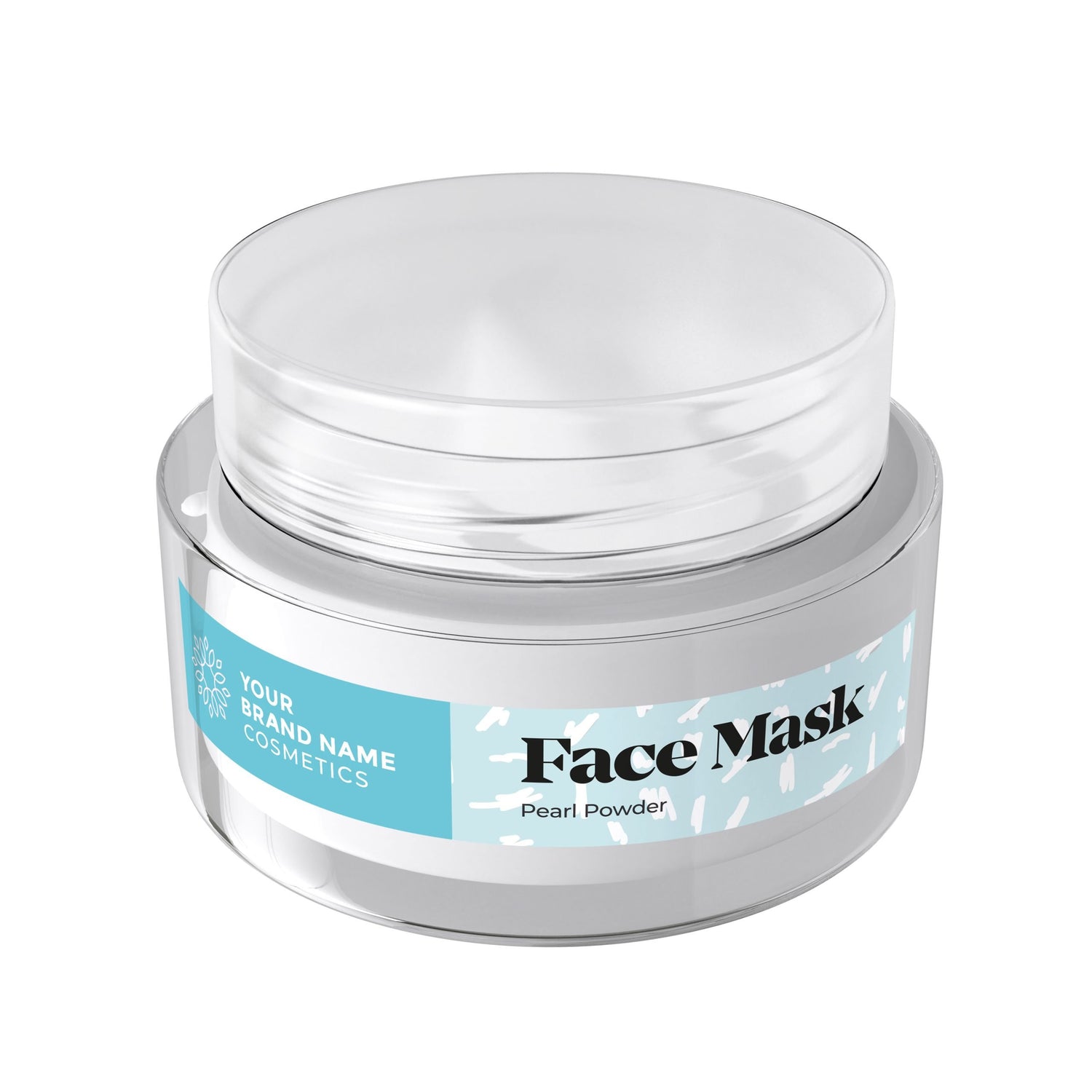 Brightening Face Mask with Pearl Powder - 100 ml. -  Private Label Skin Care &amp; Cosmetics - Made By Nature Labs