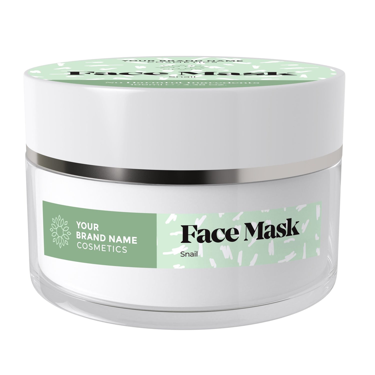 Face Mask with Snail Extract – 100 ml. - Made By Nature Labs - Private Label Natural Skin Care &amp; Cosmetics 