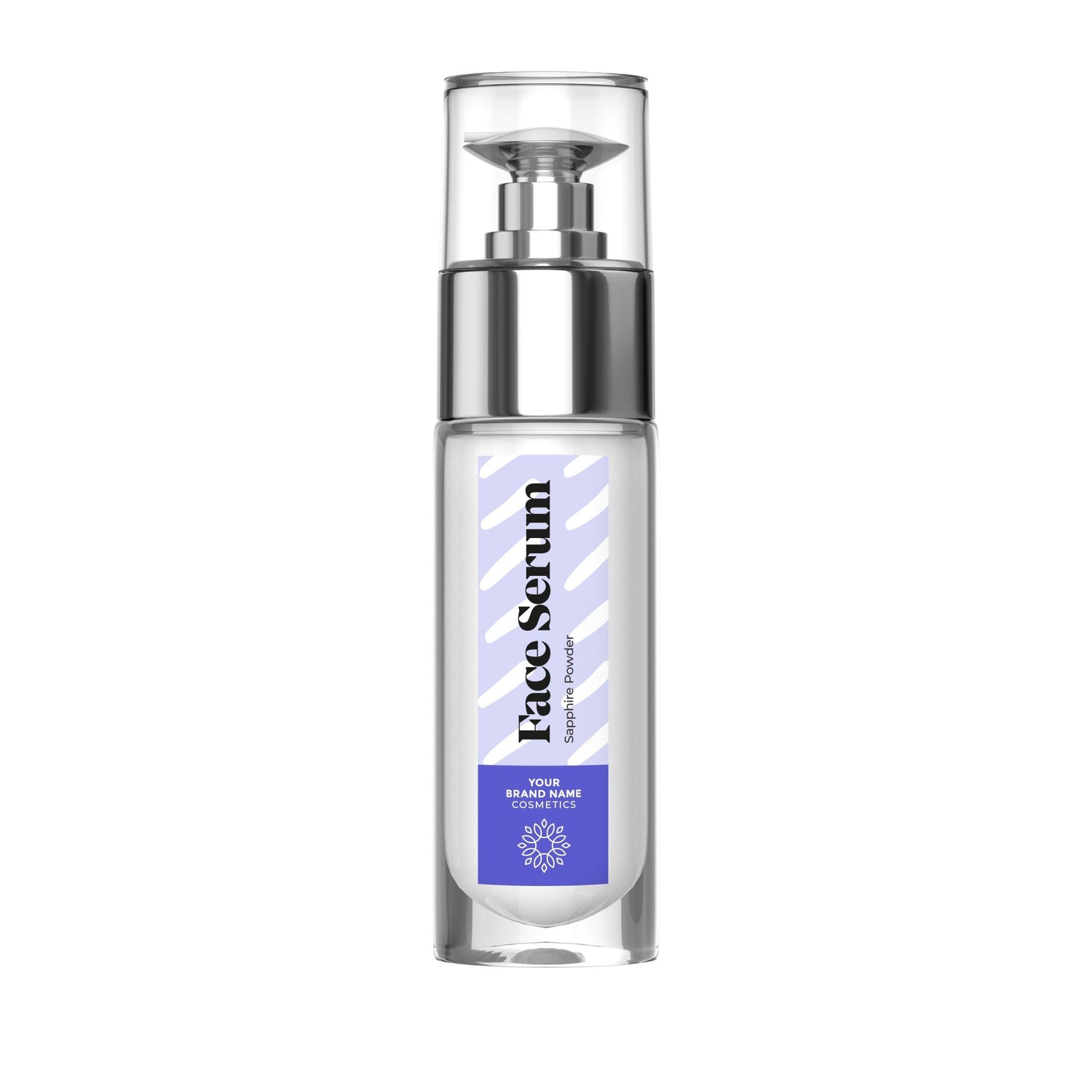 Rejuvenating Face Serum with Sapphire Powder - 30 ml. - Made By Nature Labs - Private Label Natural Skin Care &amp; Cosmetics 