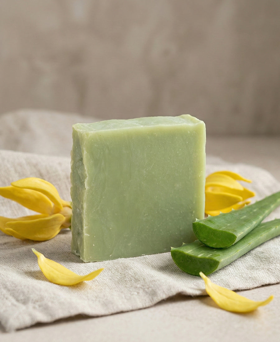 Šamponová tyčinka s čerstvým aloe – 85 g.