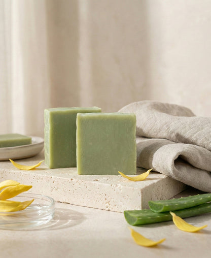 Barra de Champú de Aloe Fresco – 85 g.