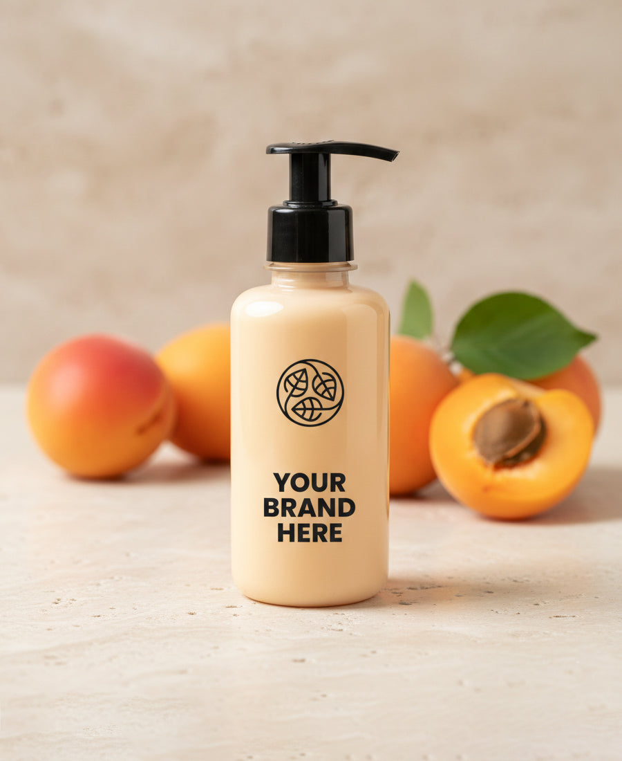 Hand- och fotkräm aprikos - 250 ml.