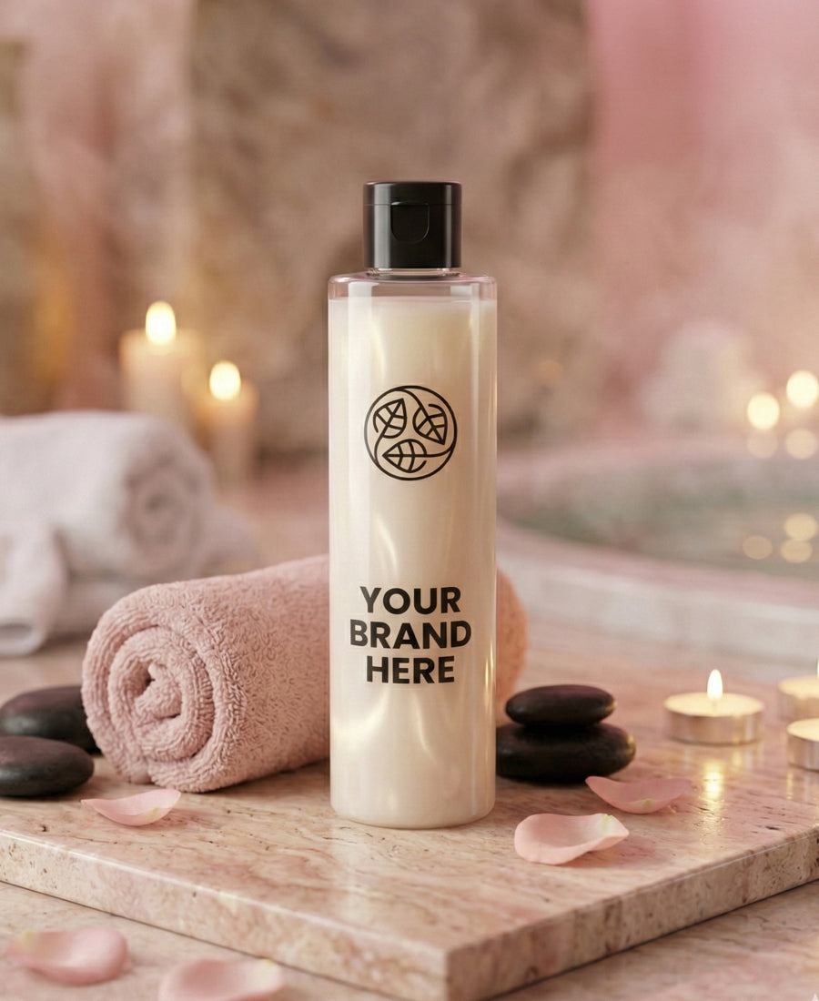 Gel lavant pour le corps Delicate Flora Amon - 200 ml.