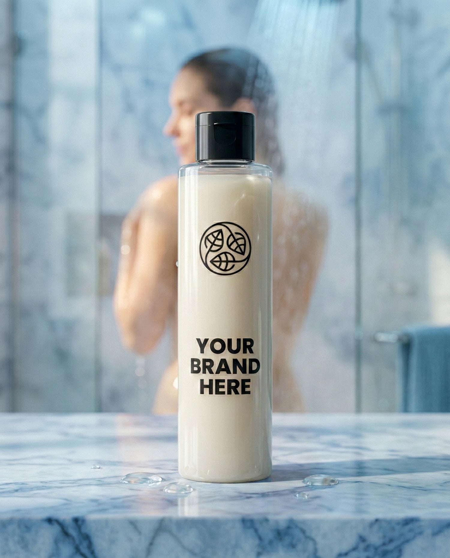 Delicate Flora Body &amp; Intimate Wash Hot Blue - 200 ml.