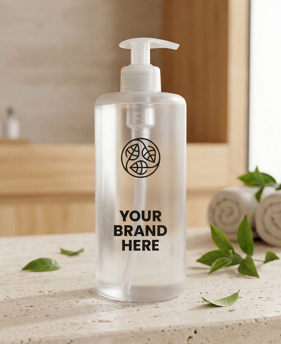 Smyslový lázeňský masážní olej Zelený čaj - 500 ml.