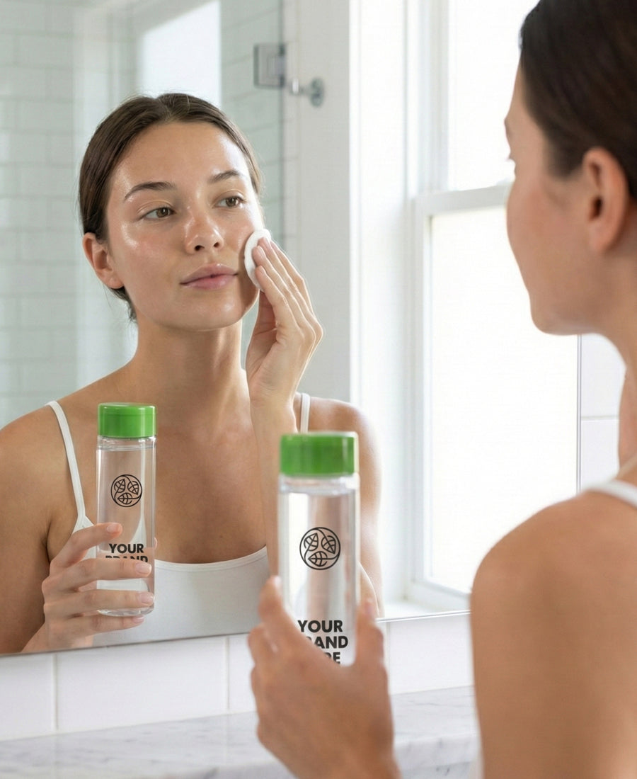 Rengörande Ansiktsmjölk Ros - 150 ml.