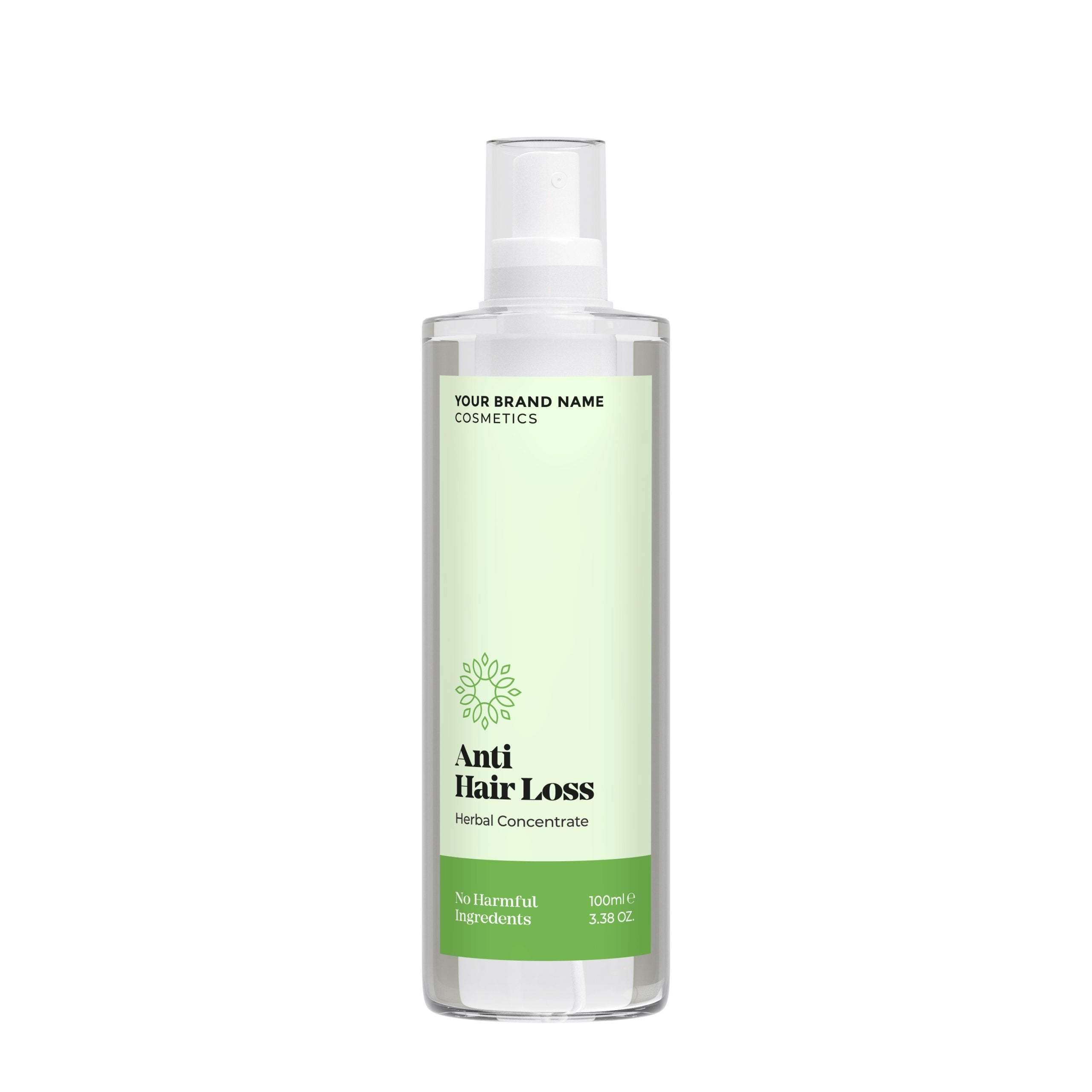 Hair Fall Prevention Herbal Spray - 100 ml. - Made By Nature Labs - Private Label Natural Skin Care &amp; Cosmetics 