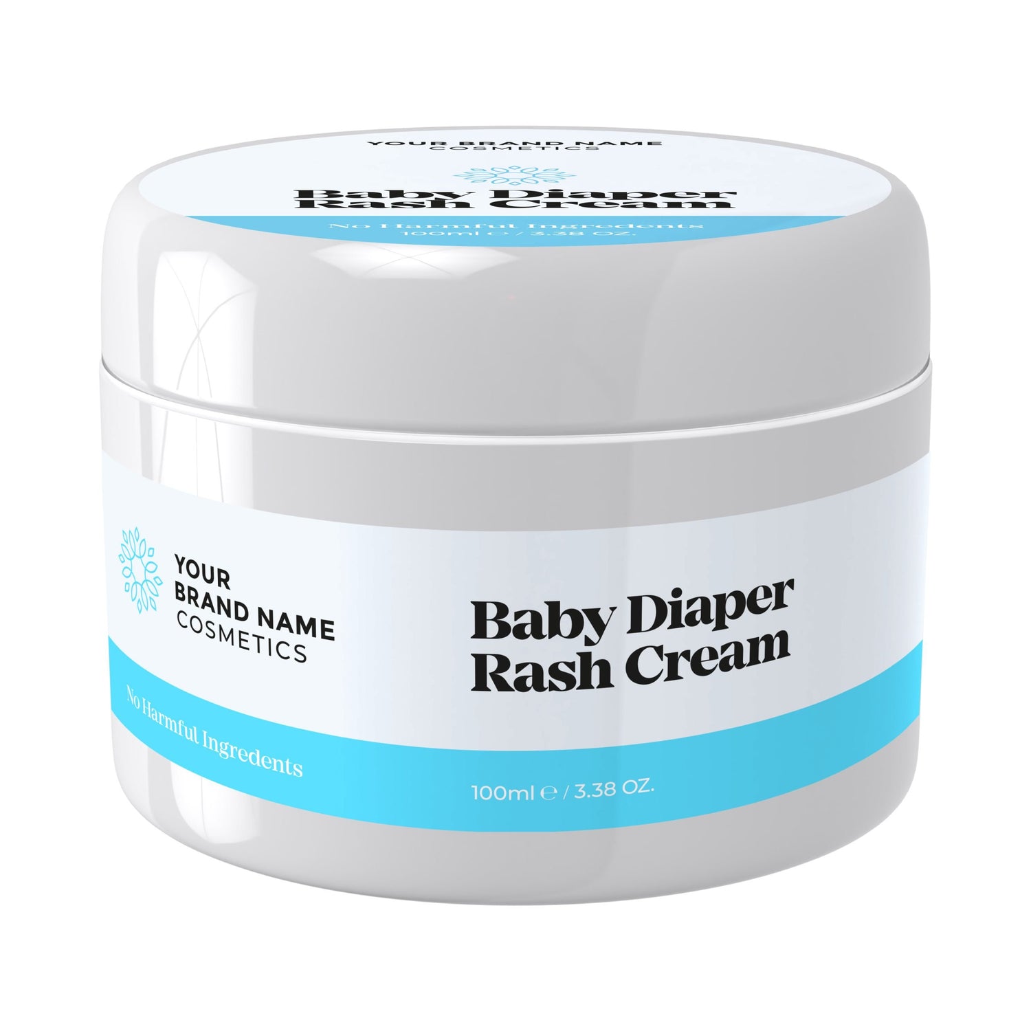 Baby Diaper Rash Cream  - 100ml - Made By Nature Labs - Private Label Natural Skin Care &amp; Cosmetics 