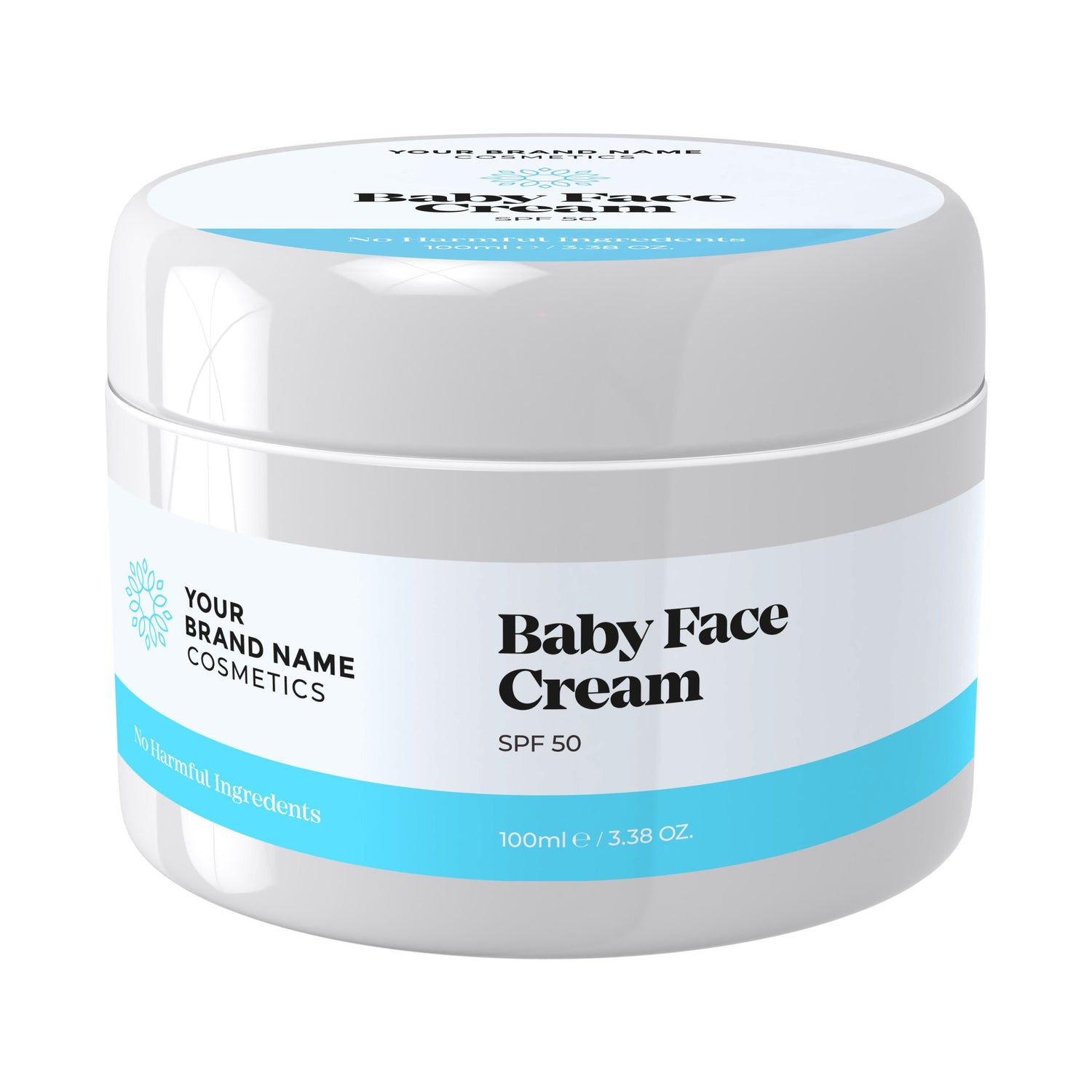 Baby Day Face Cream - 100 ml. - Made By Nature Labs - Private Label Natural Skin Care &amp; Cosmetics 