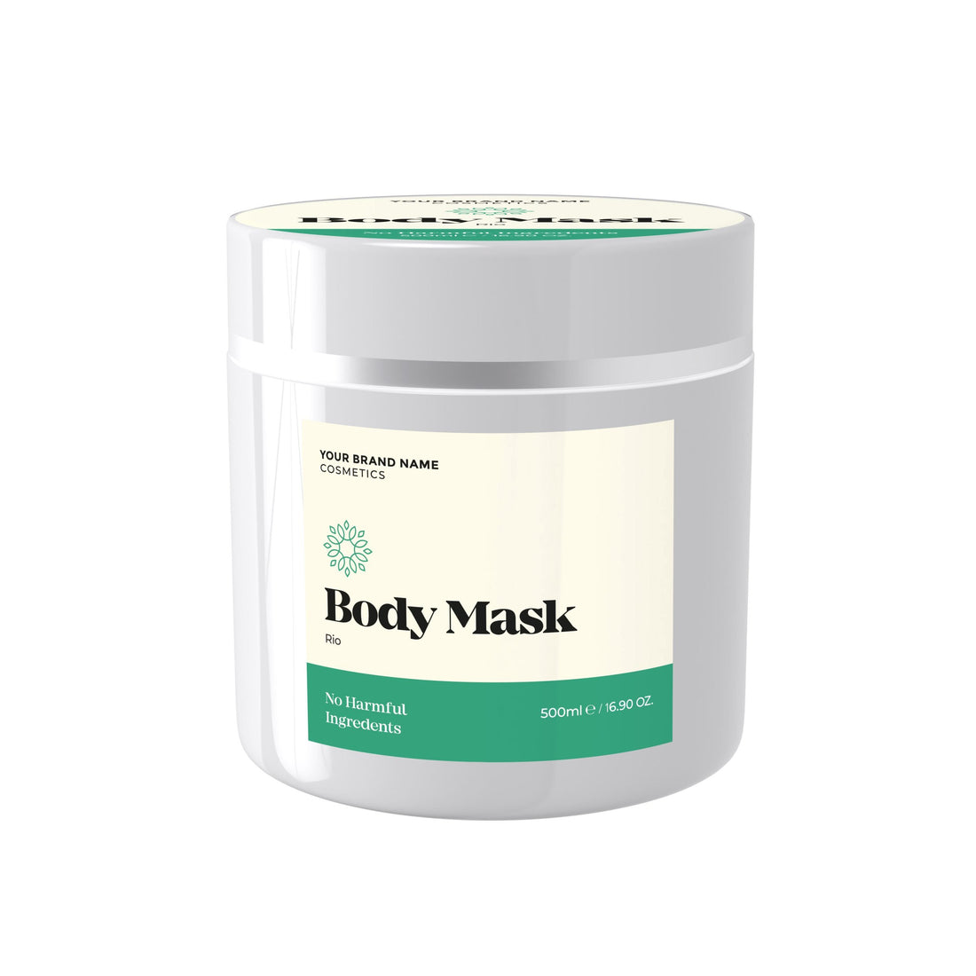 Body Mask Aromatherapy Rio- 500 ml. - Made By Nature Labs - Private Label Natural Skin Care &amp; Cosmetics 