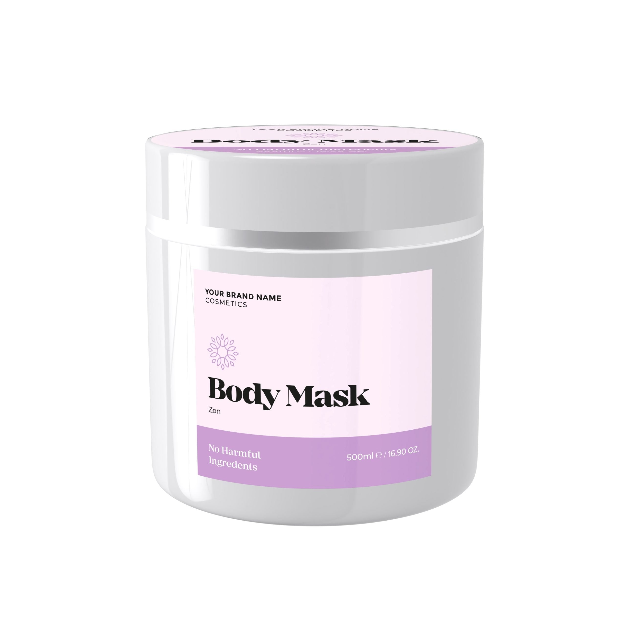 Body Mask Aromatherapy Zen - 500 ml. - Made By Nature Labs - Private Label Natural Skin Care &amp; Cosmetics 