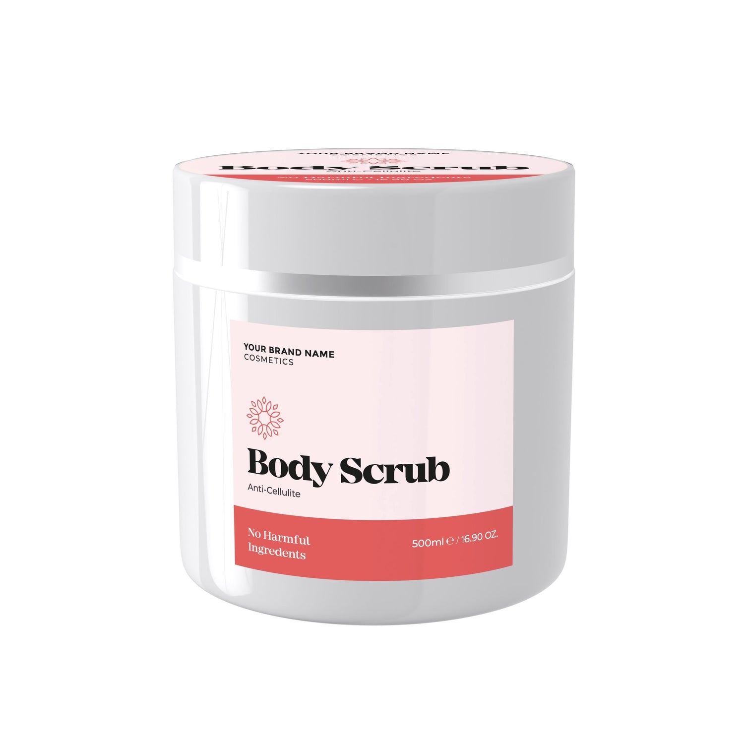 Cellulite Reduction Body Scrub Pineapple - 500 ml. - Made By Nature Labs - Private Label Natural Skin Care &amp; Cosmetics 