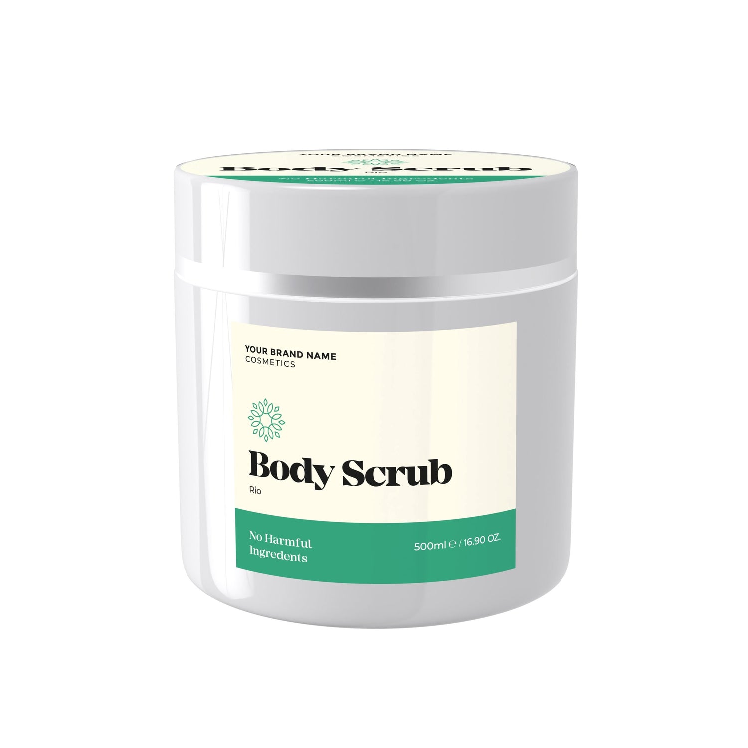 Body Scrub Aromatherapy Rio - 500 ml. - Made By Nature Labs - Private Label Natural Skin Care &amp; Cosmetics 