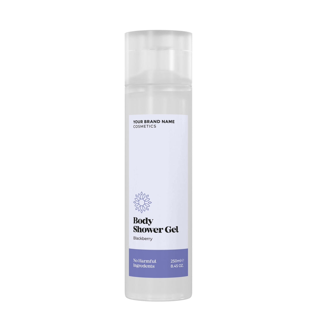 Refreshing Body Wash Blackberry - 250 ml. - Made By Nature Labs - Private Label Natural Skin Care &amp; Cosmetics 