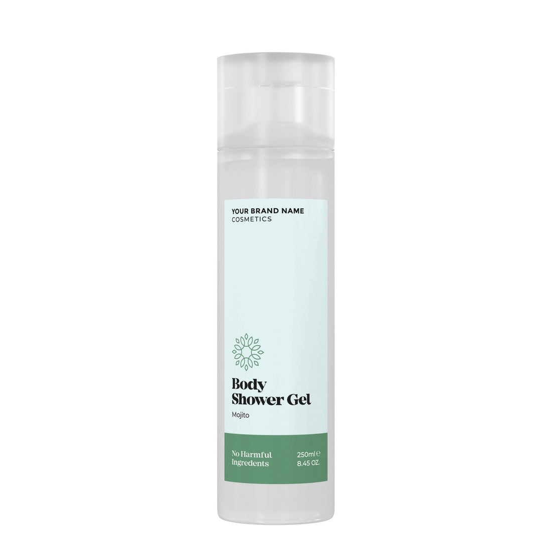 Refreshing Body Wash Mojito - 250 ml. - Made By Nature Labs - Private Label Natural Skin Care &amp; Cosmetics 