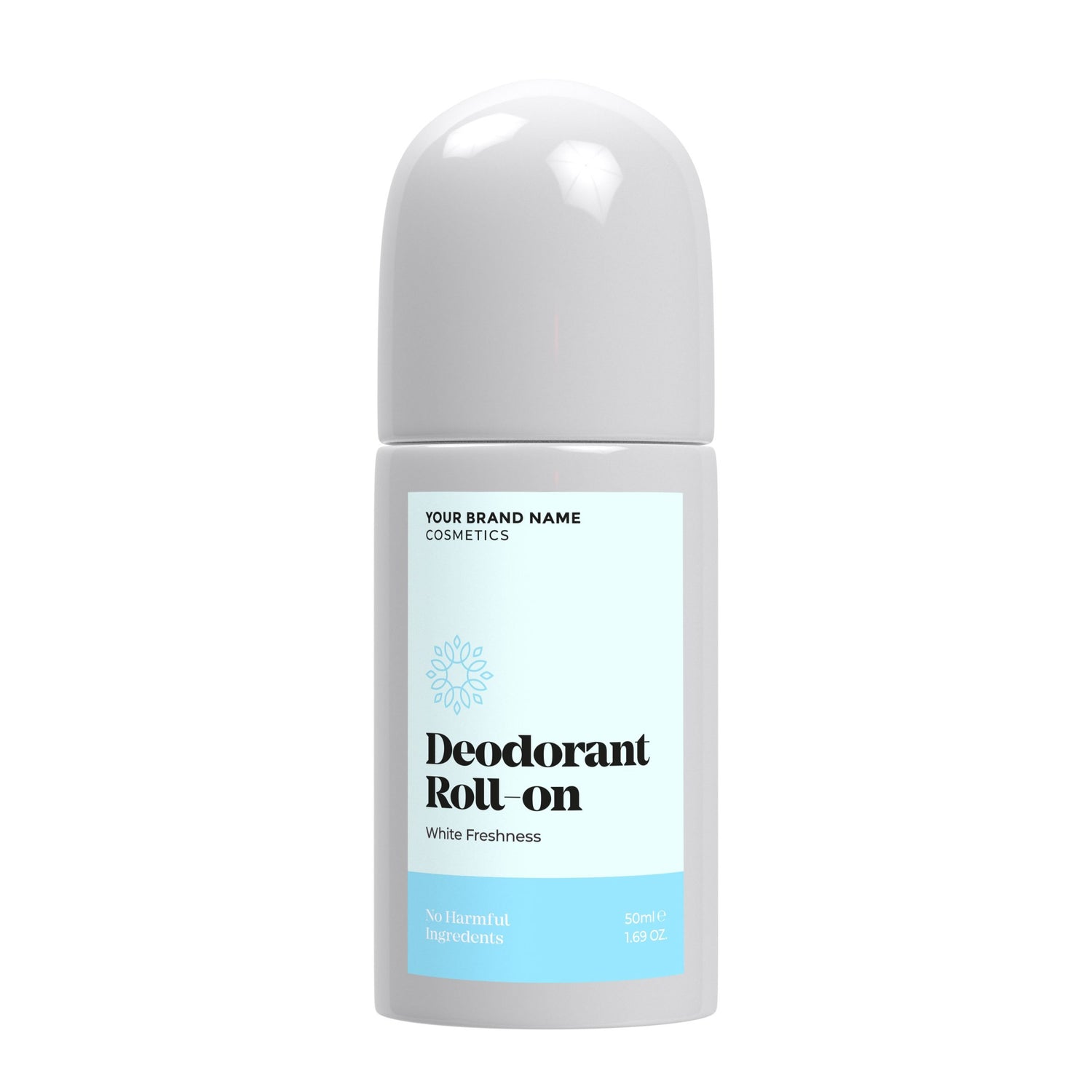 Roll-on Deodorant White Freshness - 50 ml. - Made By Nature Labs - Private Label Natural Skin Care &amp; Cosmetics 