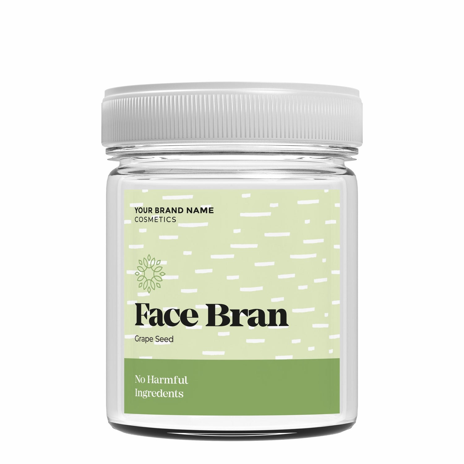 Exfoliating Face Bran Grape Seed - 200 ml. - Made By Nature Labs - Private Label Natural Skin Care &amp; Cosmetics 