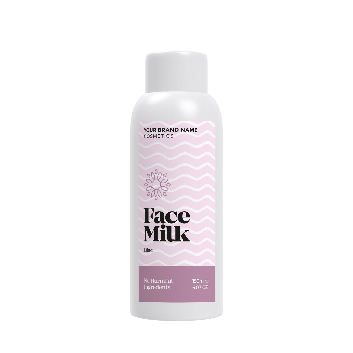 Cleansing Face Milk Lilac - 150 ml. - Made By Nature Labs - Private Label Natural Skin Care &amp; Cosmetics 