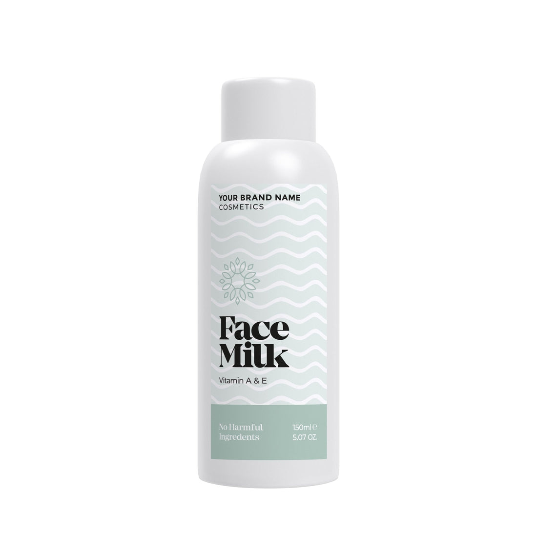 Cleansing Face Milk Vitamins A &amp; E - 150 ml. - Made By Nature Labs - Private Label Natural Skin Care &amp; Cosmetics 