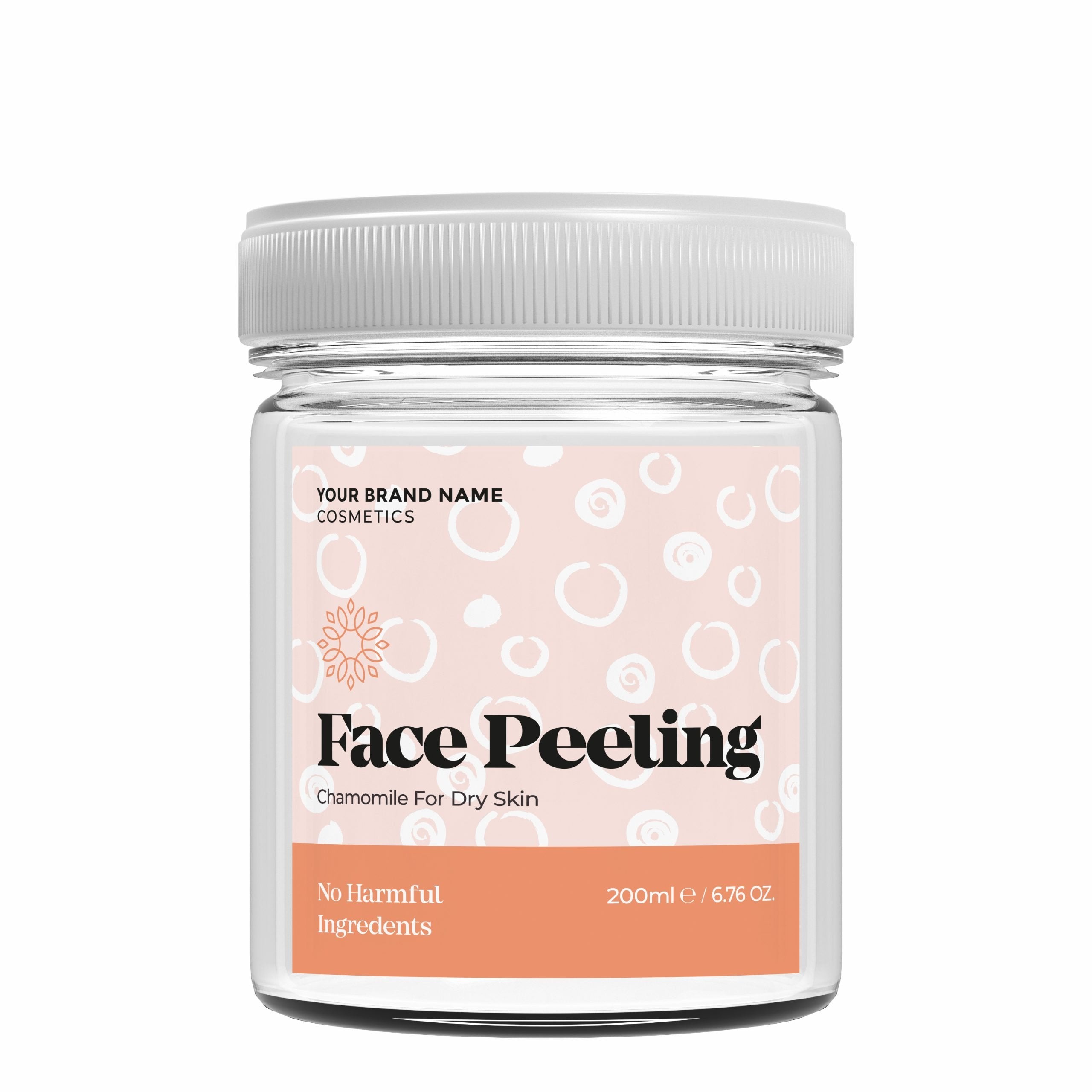 Face Scrub Chamomile - 200 ml. - Made By Nature Labs - Private Label Natural Skin Care &amp; Cosmetics 