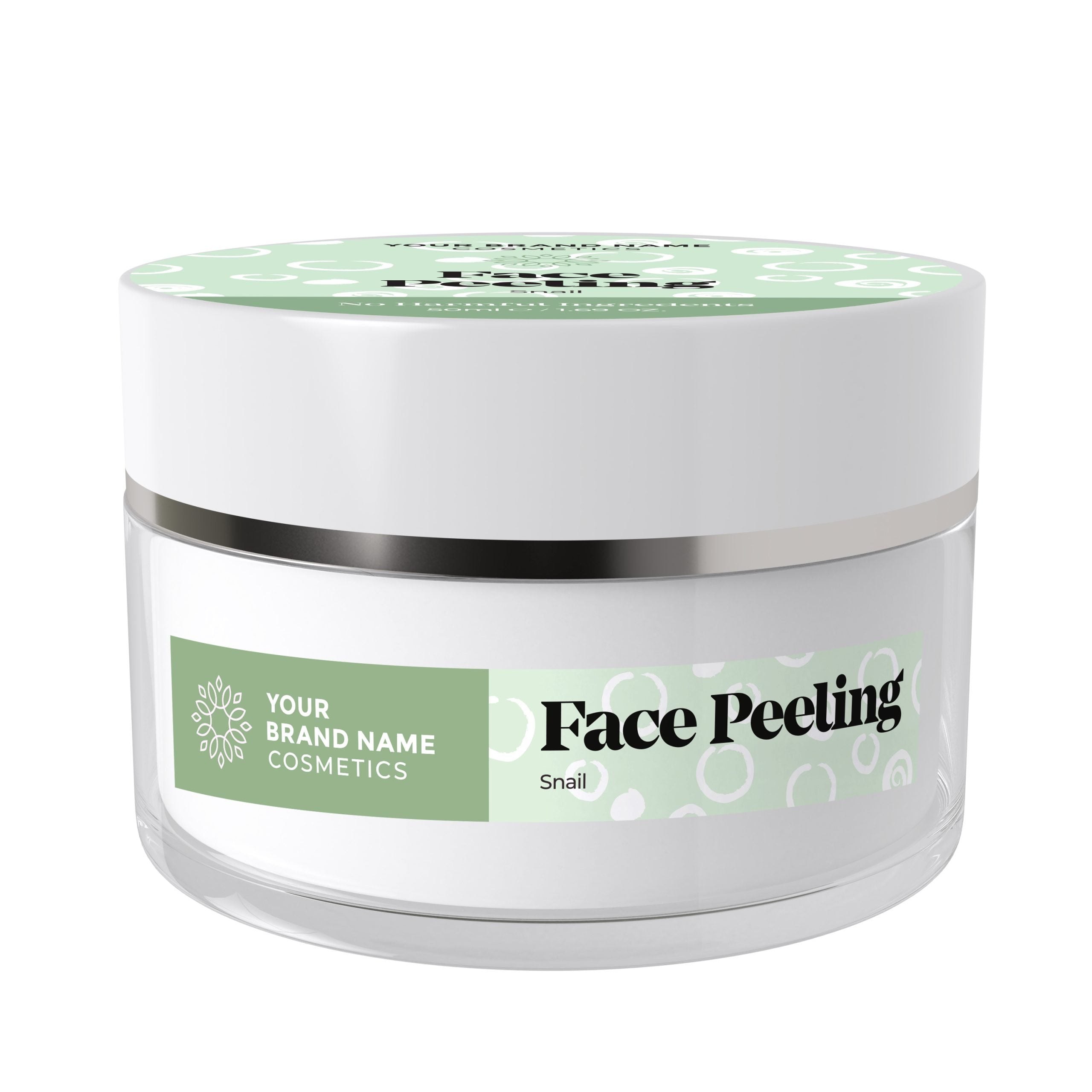 Face Scrub with Snail Extract - 100 ml. - Made By Nature Labs - Private Label Natural Skin Care &amp; Cosmetics 