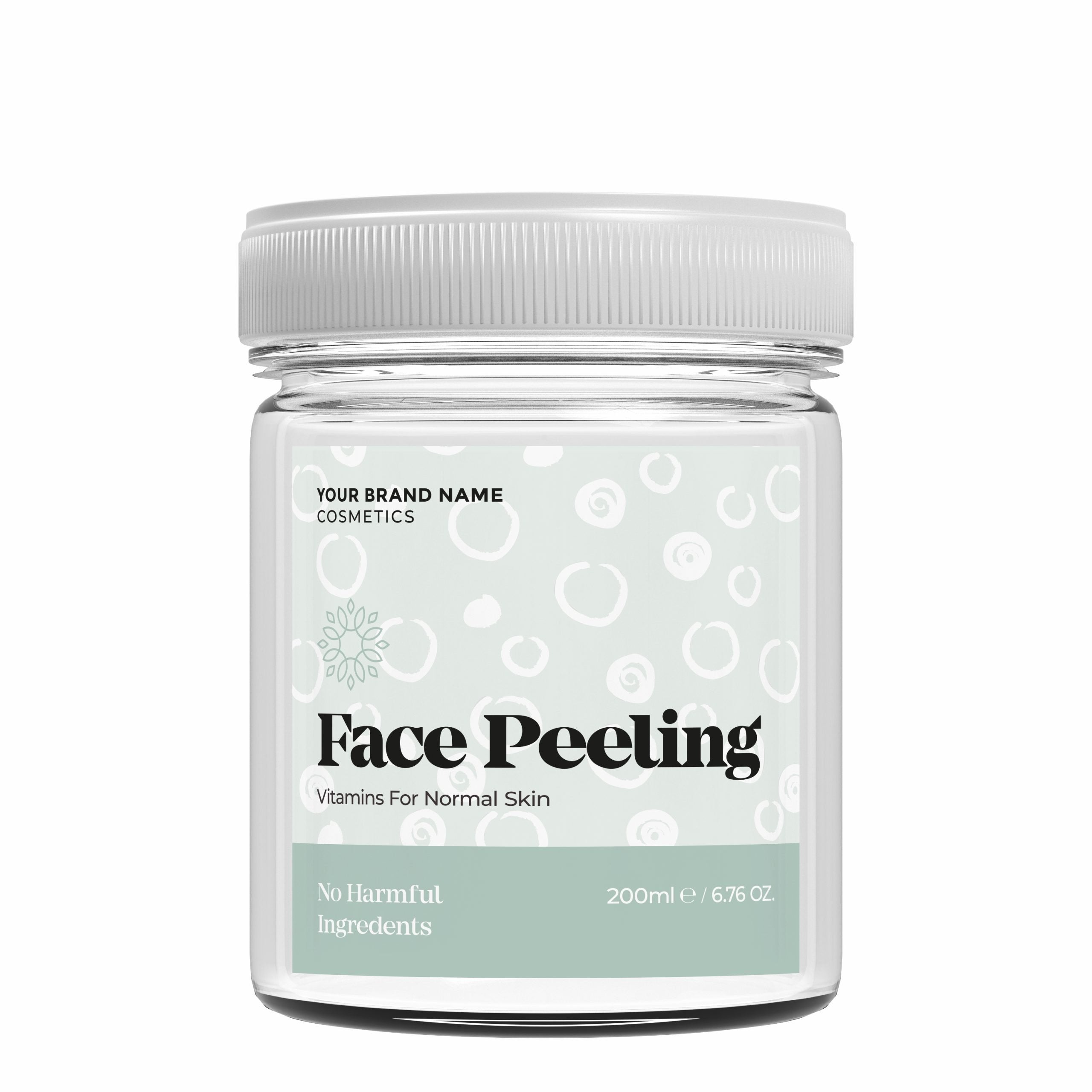 Face Scrub Vitamins - 200 ml. - Made By Nature Labs - Private Label Natural Skin Care &amp; Cosmetics 