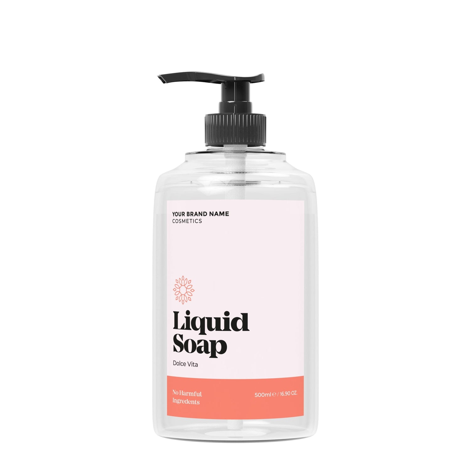 Lavender Musk Embrace Liquid Soap - 500 ml. - Made By Nature Labs - Private Label Natural Skin Care &amp; Cosmetics 