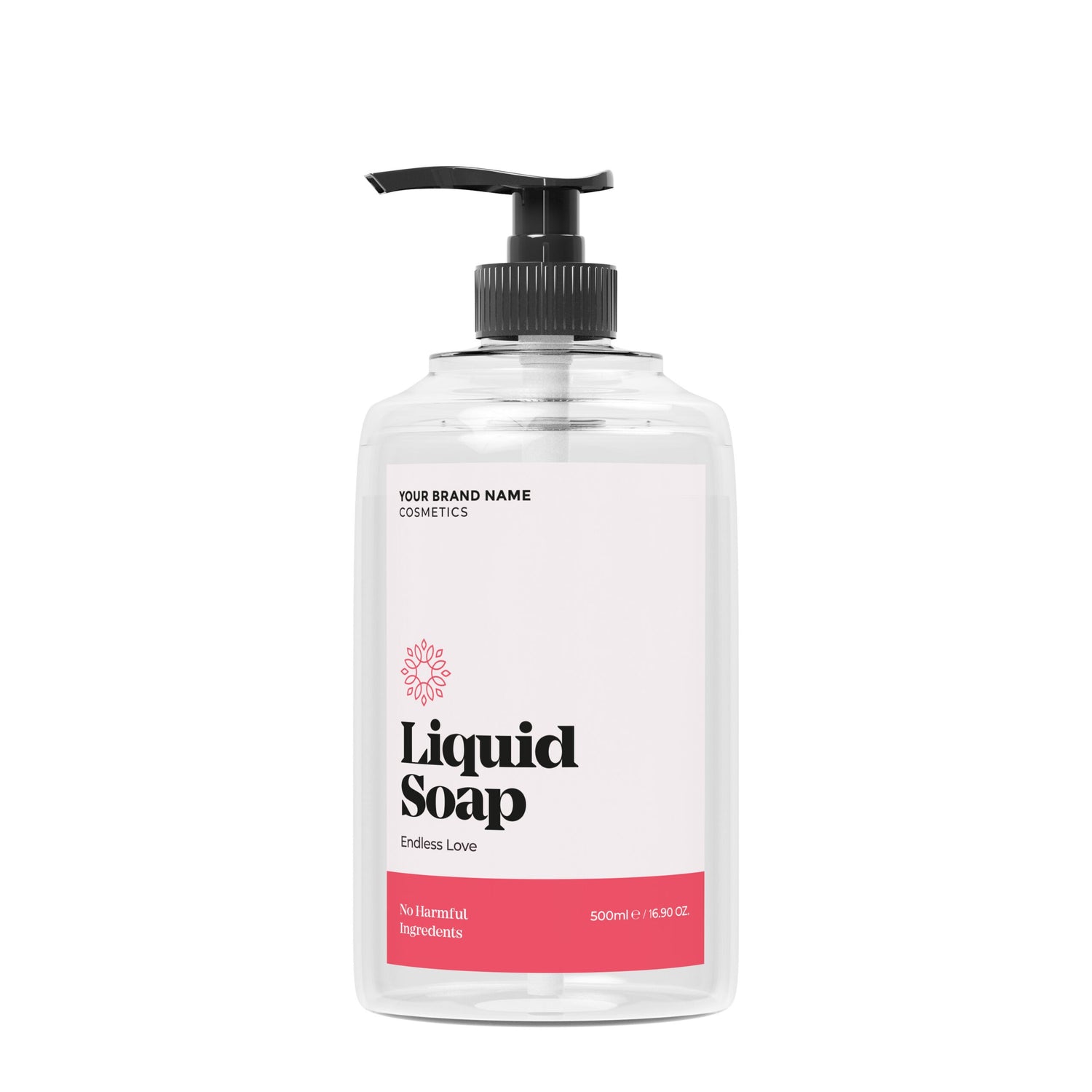 Violet Blossom Liquid Soap - 500 ml. - Made By Nature Labs - Private Label Natural Skin Care &amp; Cosmetics 