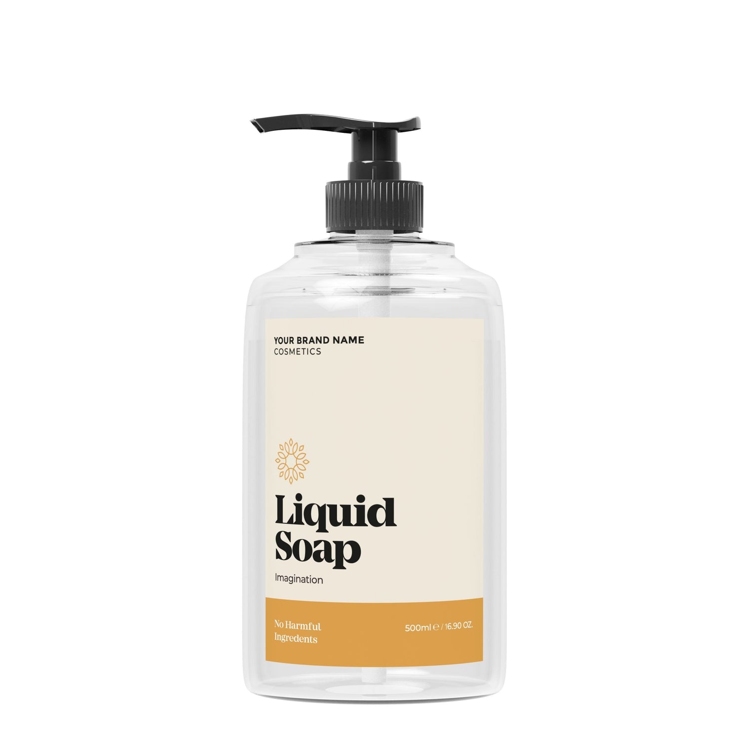 Strawberry Fields &amp; Neroli Liquid Soap - 500 ml. - Made By Nature Labs - Private Label Natural Skin Care &amp; Cosmetics 