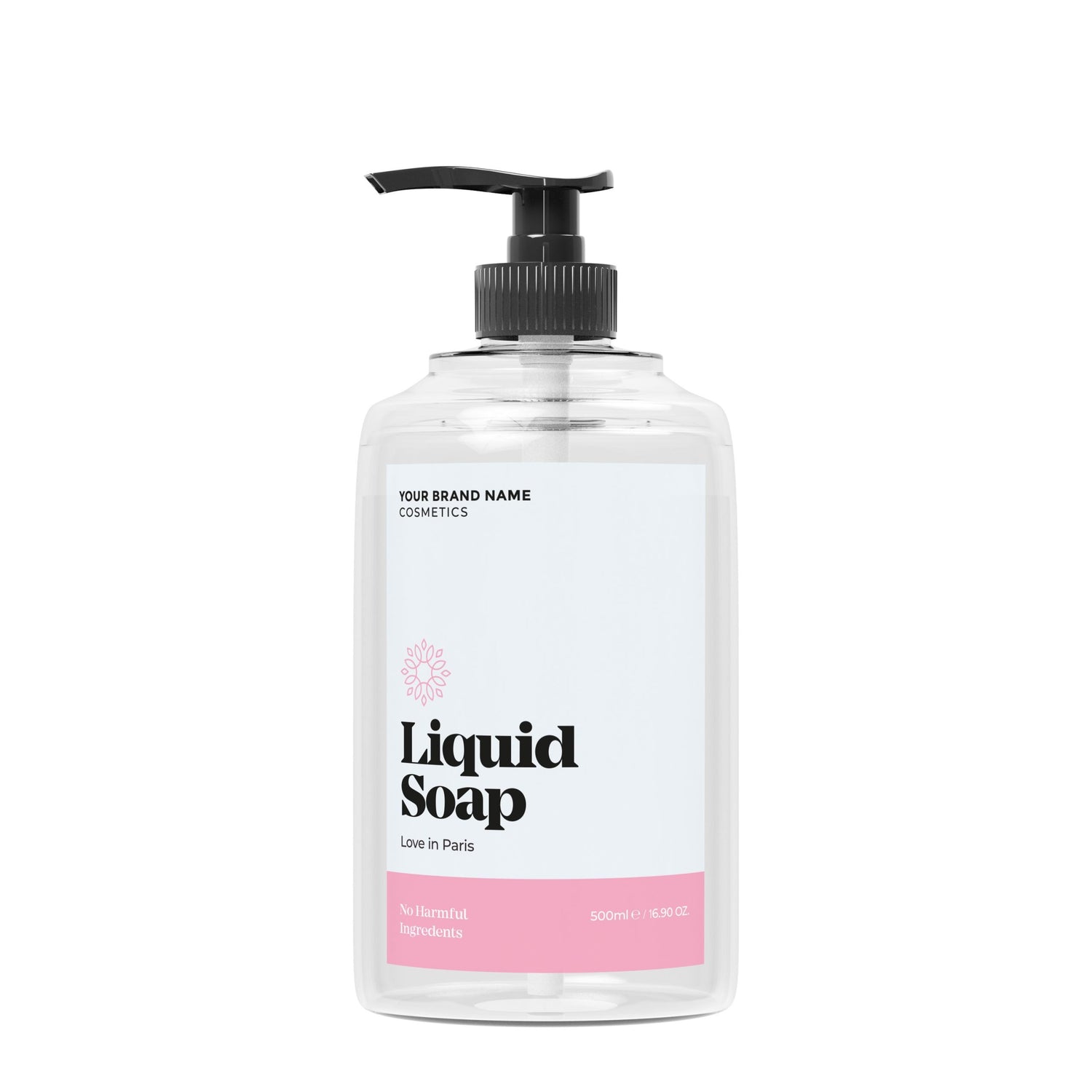 Cacao Musk Essence Liquid Soap - 500 ml. - Made By Nature Labs - Private Label Natural Skin Care &amp; Cosmetics 